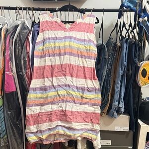 Boden Pink and Yellow Trim Garment